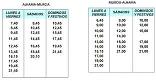 Horarios de autocares con paradas en hospital rafael méndez de lorca, estación de autobuses, la hoya, totana, alhama, librilla, alcantarilla y murcia. Murcia Today Span Style Color 780948 Archived Span Buses To And From Alhama De Murcia 2019