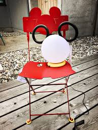 Mickey mouse shelf, shelf for baby nursery, kids room, wall decorations, decorations for bedroom, disney fans treasure, decor, wall artwork. Mickey Mouse Table Lamp Fermob Fermob 321447