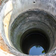 Image result for well in backyard of a rural village house in india