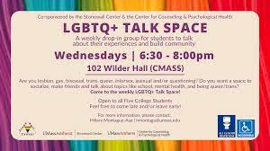 LGBTQ+ Talk Space : UMass Amherst