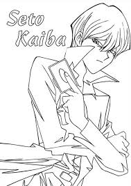 Yu gi oh is a japanese manga created by kazuki takahashi. Seto Kaiba From Yu Gi Oh Coloring Page Netart