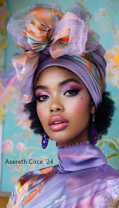 She's got this all wrapped up. #EtherealBeauty #aifashion