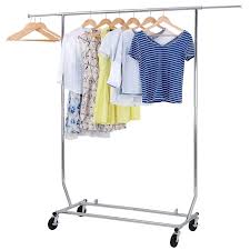 Maybe you would like to learn more about one of these? Songmics Rolling Garment Rack Collapsible Heavy Duty Clothing Hanging Rack On Lockable Wheels Chrome Finish Ullr11c Buy Online In Bahamas At Bahamas Desertcart Com Productid 28783498