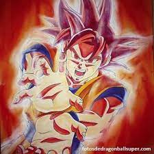 4 Imagenes De Goku Ssj Dios Para Dibujar A Lapiz Paso A Paso Paperblog Imagenes De Goku Goku Dragones