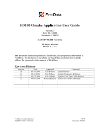 Pin, signature and electronic benefits transfer (ebt) debit cards; First Data Fd100 User Manual Manualzz