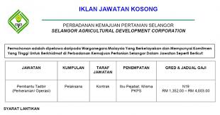 Jawatan kosong perbadanan kemajuan negeri pahang mp3 & mp4. Jawatan Kosong Perbadanan Kemajuan Pertanian Negeri Selangor Pkps Jobs Malaysia Terkini