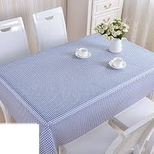 Pvc Tablecloths Coffee Table Mats Rectangular Waterproof Anti Oil Free Wash Pastoral Fresh D 90x137cm 35x54inch Coffee Table Mat Table Mats Table Cloth