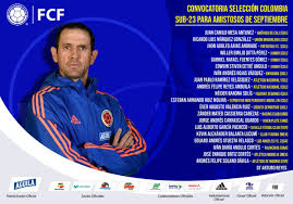Lista de convocados de la selección colombia. Seleccion Colombia On Twitter Convocatoria Seleccion Colombia Masculina Sub 23 Para Amistosos De Septiembre Mas Detalles Https T Co Ddudusvbgt Https T Co 1sx6sr6xyd