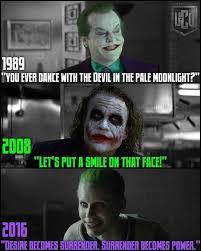 What's fascinating about this first piece of marketing is how it sets the tone for how they're going to sell this movie. Joker Quote Put On A Happy Face Cerca Con Google Sfondi
