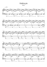 I always love to read your comments. Hallelujah Easy Piano Sheet Music Free Pdf Music Sheet Collection
