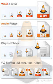 This vlc media player icon is in flat style available to download as png, svg, ai, eps, or base64 file is part of vlc icons family. Xpalto Vlc Media Player Icons By Graywz On Deviantart