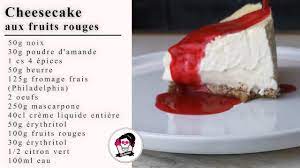 Cette spécialité américaine très gourmande est très simple à réaliser ! Cheesecake Cetogene Youtube