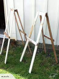 Home Made Easels Diy Easel Easel Art Easel
