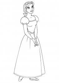 Belle, with her charming appearance, has always fascinated toddlers and kids. Belle Coloring Pages Disney Princesses Coloring Pages Colorings Cc