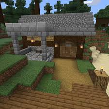 With this block, new in minecraft snapshot. Reworked The Mine Entrance To Be A Building To Hold The Stone Cutter And Storage For Stone Dirt Sand And Gravel Minecraft Entrance Sand And Gravel Building