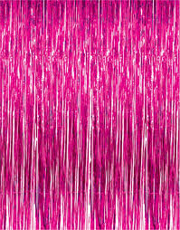 | see more gold wallpaper, pink gold wallpaper, black gold wallpaper, blue gold wallpaper, purple gold wallpaper, gold reindeer wallpaper. Foil Curtain Fuchsia 2 5 M Fringe Backdrops Bachelorette Party Decorations Pink Foil