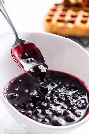what can i do with blueberry sauce