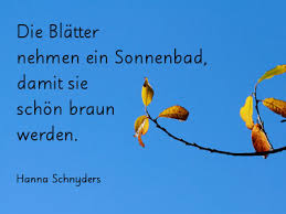 Lustige Herbstgedichte Kurze