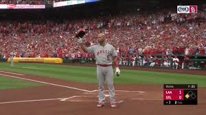 Find great deals on ebay for signed cardinals albert pujols. Cardinals Fans Give Albert Pujols A Standing Ovation In His Return To Busch Stadium Fox Sports