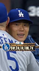 Yoshinobu Yamamoto's first complete game of his MLB career is the Dodgers'  first postseason CG since Jose Lima 21 years ago! 👏