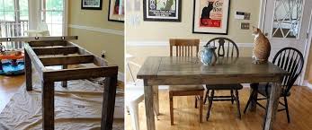 One of my favorite parts of this diy farmhouse table is the metal pipe support beam. Diy Farmhouse Kitchen Table Projects For Beginners