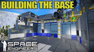 Build Repair System Working On The Base Space Engineers Let S Play Gameplay E17 Youtube