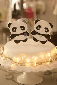 Panda Wedding Cake Topperpanda Wedding Cake Toppercustom Etsy In 2020 Wedding Cake Toppers Brides Cake Wedding Cakes