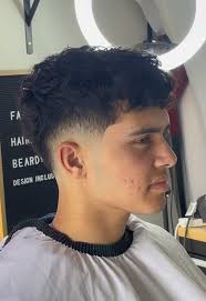 Drop Fade Low Mid Haircut