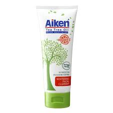 With that, you can be sure that there are no traces of pesticides or synthetic fertilizers that make their way into the solution, which makes this an excellent. Aiken Tea Tree Oil Whitening Facial Cleanser 100g