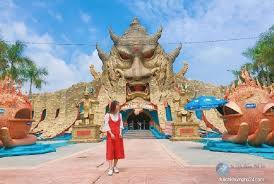 Cách bờ biển cửa đại khoảng 15 km. Quáº©y Tung Khu Du Lá»‹ch Ä'áº¡i Nam VÄƒn Hiáº¿n Táº¡i Binh DÆ°Æ¡ng 1 Ngay