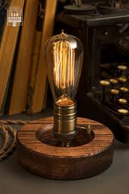 The O Edison Table Lamp Etsy Edison Table Lamp Edison Lamp Lamp Cord