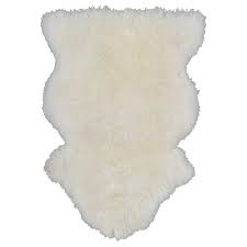 Create a welcoming ambience with the faux hide rug by project 62. Rens Sheepskin White Ikea