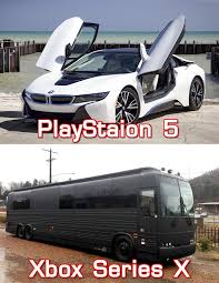 หากเท ยบ ps5 ก บ xbox series x เป นรถยนต