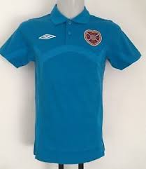 Details About Hearts Fusion Blue Bench Cotton Polo Shirt By Umbro Size Mens Small Brand New