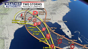 Watch our automated stream 24/7 here. The Battle Of The Gulf 2 Potential Hurricanes Possible In The Gulf Of Mexico Next Week Wbff