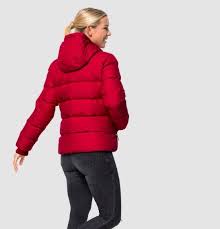 Die daune ist mit dem responsible. Jack Wolfskin Women S Crystal Palace Jacket Ruby Red Griggs