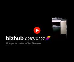 Facebook linkedin call us email us Bizhub C227 Multifunction Colour Printer Konica Minolta Canada