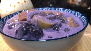 Ginataan Bilo Bilo With Buko Chef Ron Bilaro Filipino Desserts Bilo Bilo Recipe Cooking Recipes