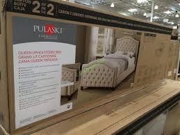 Parkson queen upholstered bed costco upholstered bed frame. Pulaski Furniture Upholstered Queen Bed Costcochaser