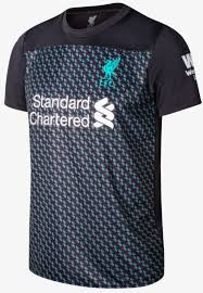 Create jersey with the font liverpool fc 2020/21. Liverpool Fc 100 Official License Lfc Brand 2019 2020 English Premier League Jersey Shirt Trikot Third Black Thailandoriginalmade