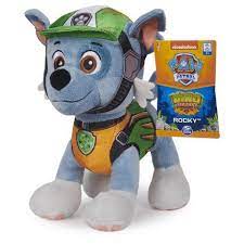 Paw Patrol Dino Rescue Rocky Stuffed Animal Plush Toy 8 Inch Walmart Canada In 2021 Paw Patrol Plush Animal Plush Toys Paw Patrol