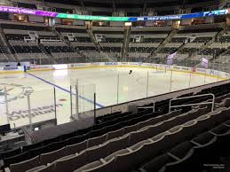 sap center section 116 san jose sharks rateyourseats com