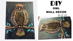 Check out our owl home decor selection for the very best in unique or custom, handmade pieces from our shops. Coin Owl Room Decor Owl Home Decor Mural Art Its Art Youtube