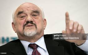 The leader of Transdnestria Igor Smirnov gestures as he answers... News  Photo