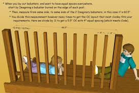 The answer is the number of balusters you'll need. The Best Baluster Spacing Formula Jlc Online Forums