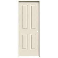 Jeld Wen Textured 4 Panel Primed Molded Single Prehung Interior Door Thdjw137600057 The Home Depot Prehung Interior Doors Doors Interior Buy Interior Doors