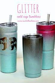 How To Make Your Own Glitter Yeti Cup Glitter Yeti Tumbler Cups Diy Diy Cups