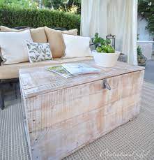 A coffee table where you piece together a puzzle, store your next read, work on your laptop, and eat dinner in front of the tv if need be. 5 Essentials For A Cozy Outdoor Cabana