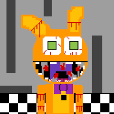 This is a requested reupload. Pixilart Purple Guy Feeling Spring Bonnie S Spring Locks By Artmanmp4