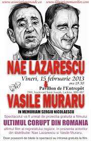 Nae lăzărescu şi vasile muraru cofetăria. Valentine S Day Spectacolul De Comedie Nae Lazarescu Vasile Muraru Montreal Ceva Romanesc
